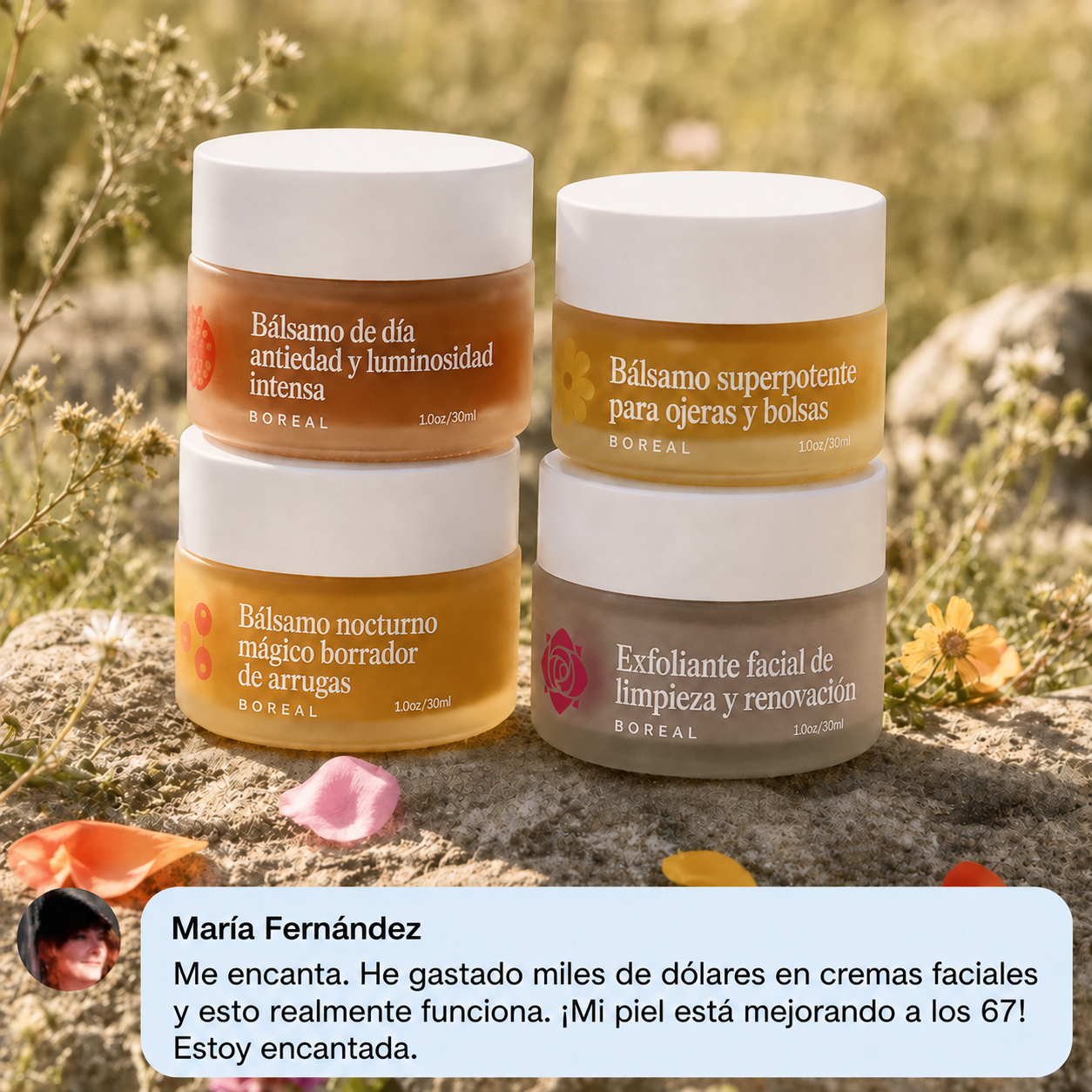El Sistema Completo para la Piel de las Mujeres Boreal™️