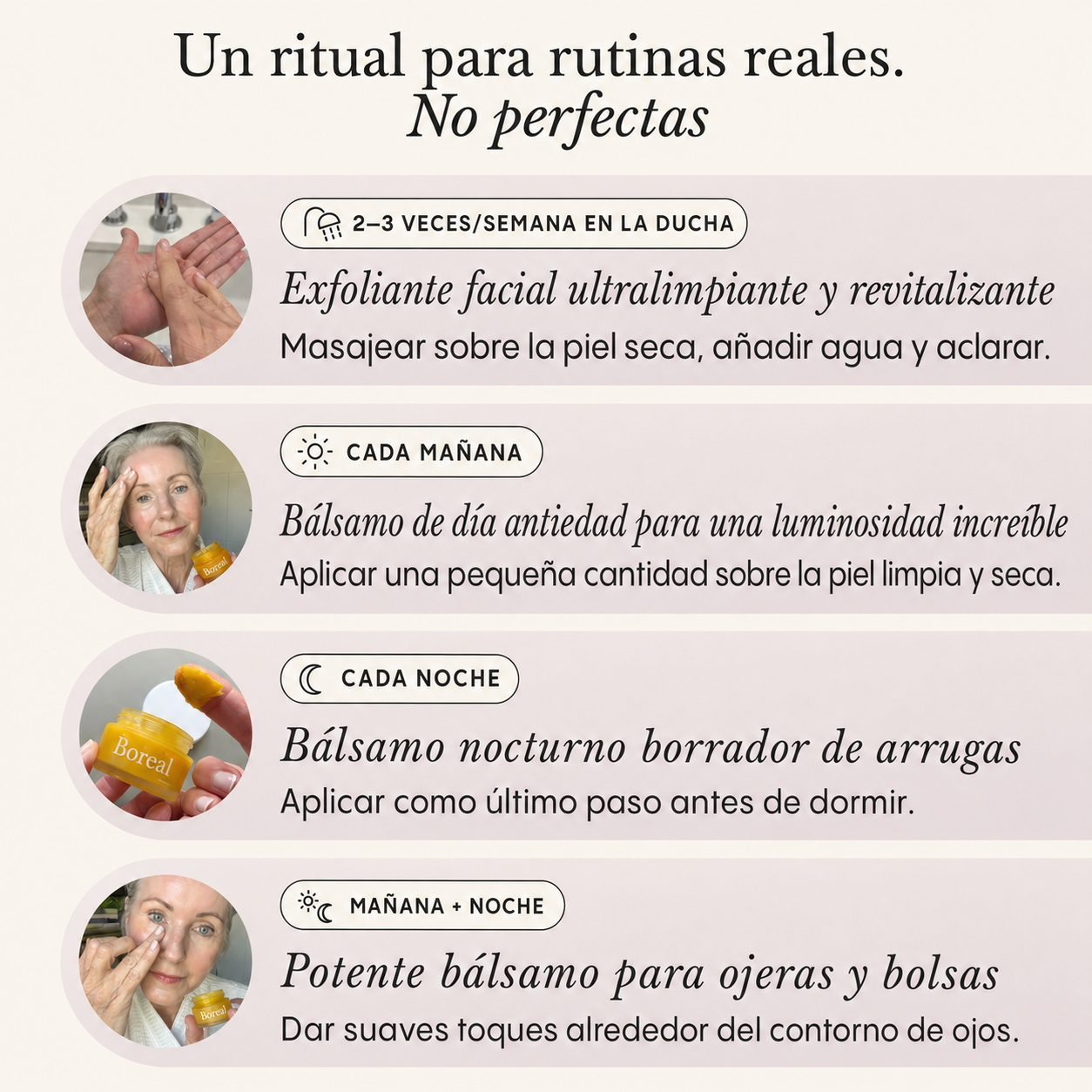 El Sistema Completo para la Piel de las Mujeres Boreal™️